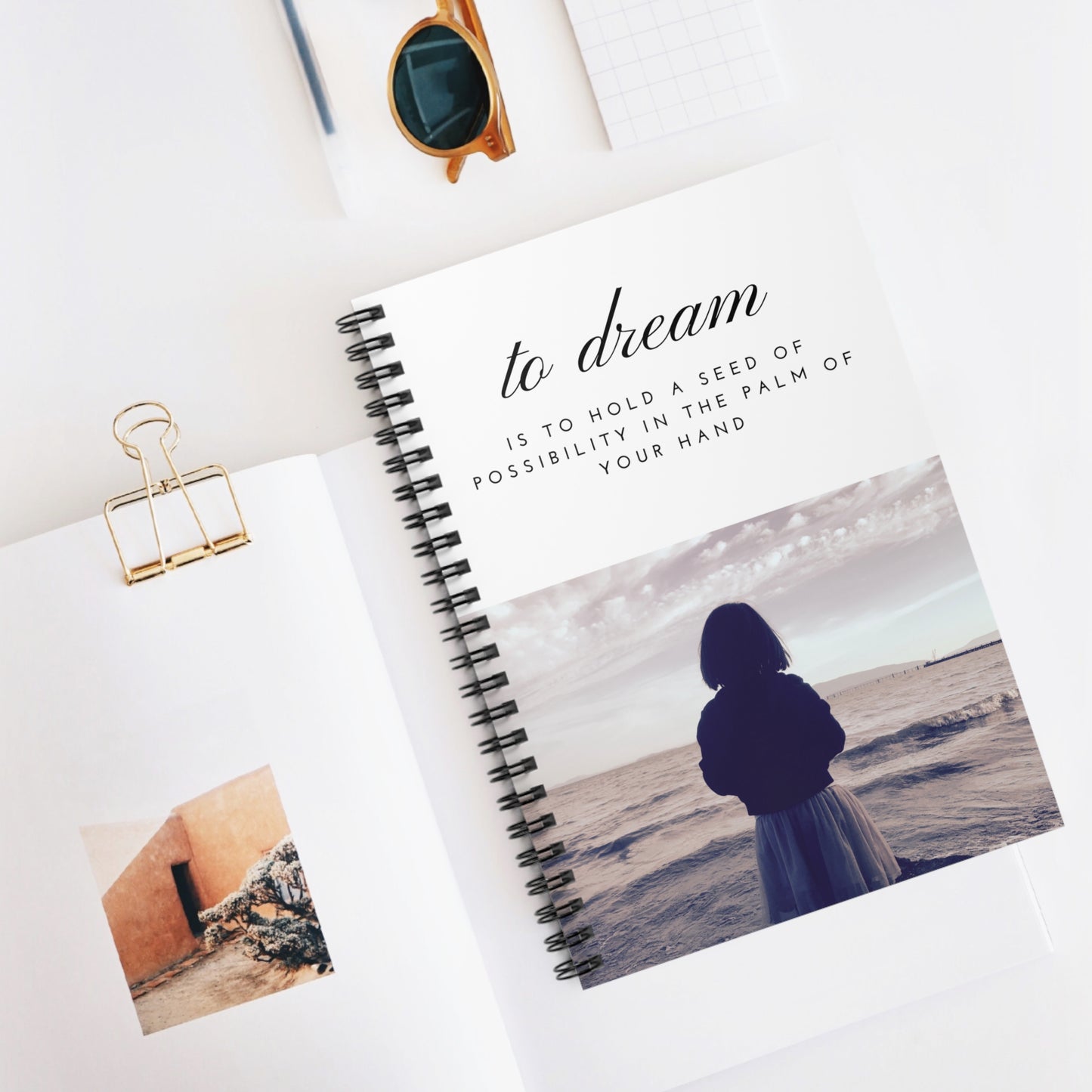 "To Dream Is To Plant Possibilities" - Spiral Notebook for Visionaries and Creators - 689 Designs