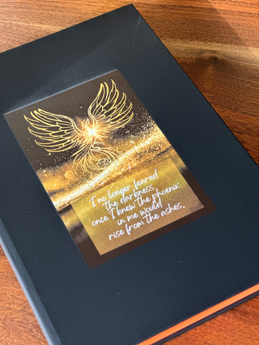 "Phoenix Rising" Notebook - Chronicle Your Journey of Resilience and Triumph